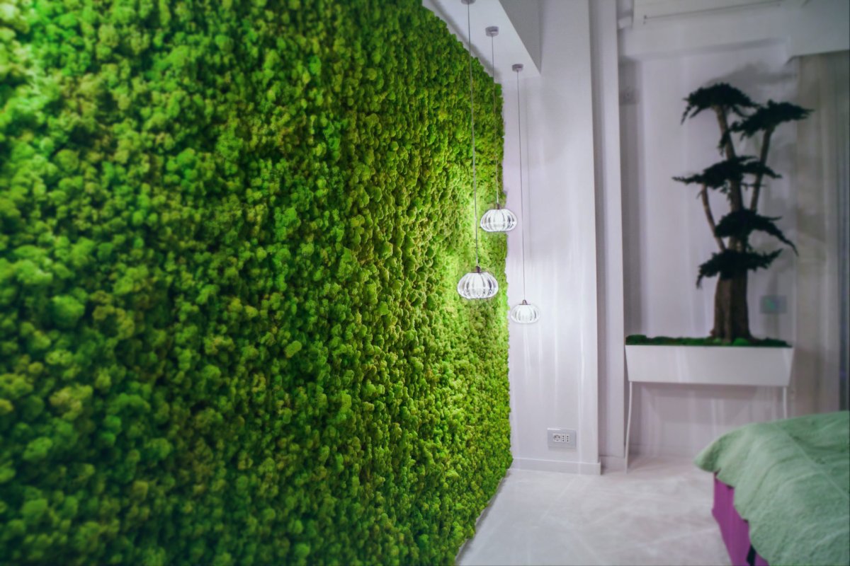 Грин Технолоджи зеленая стена