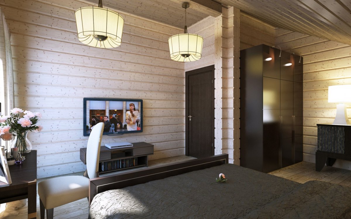 Имитация бруса для внутренней отделки бани