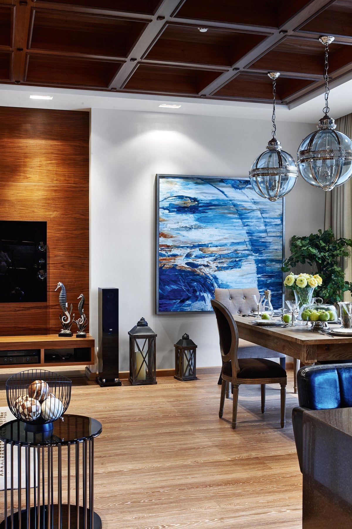 Интерьер со стилеобразующими элементами