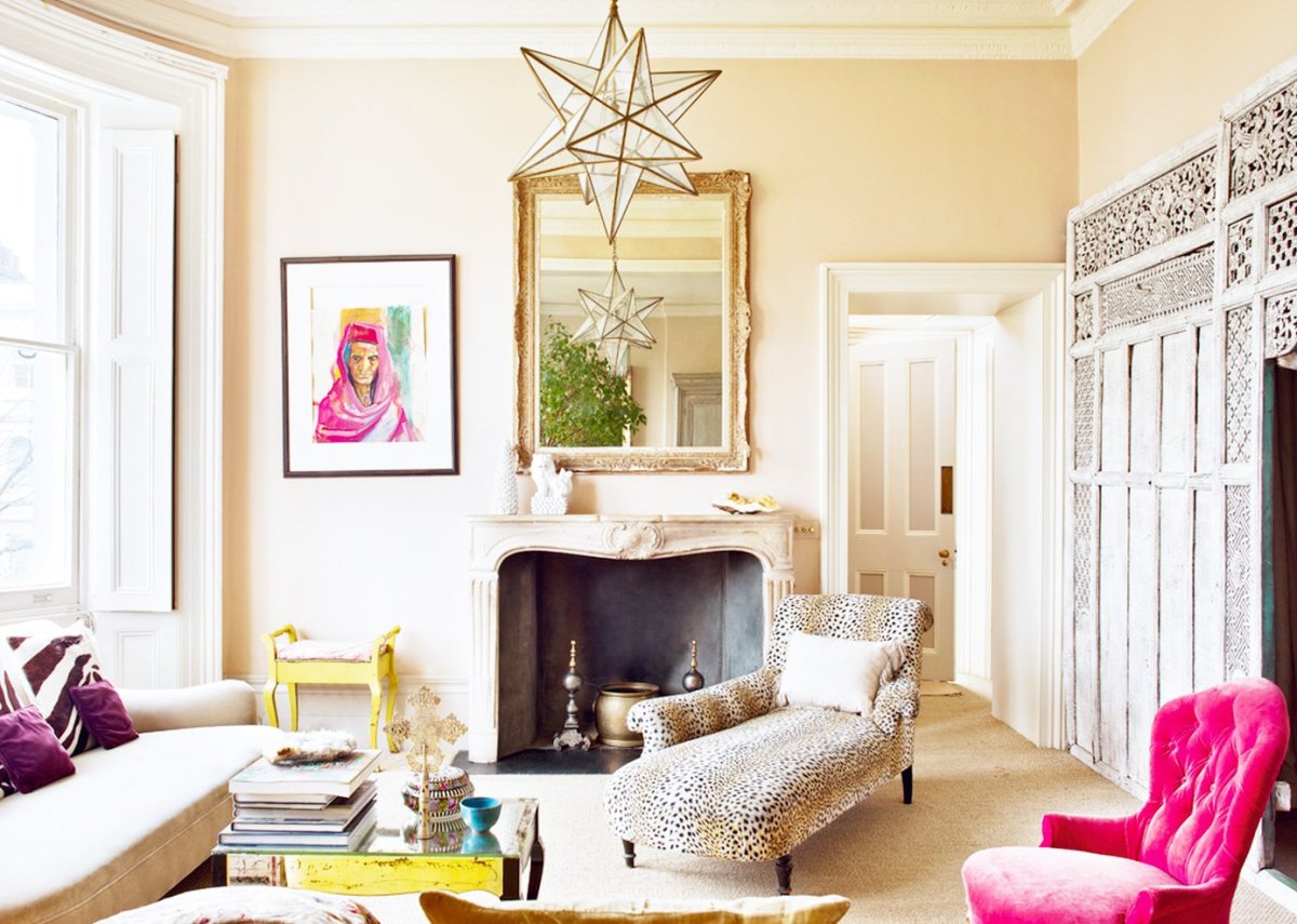 Эклектика в интерьере квартиры