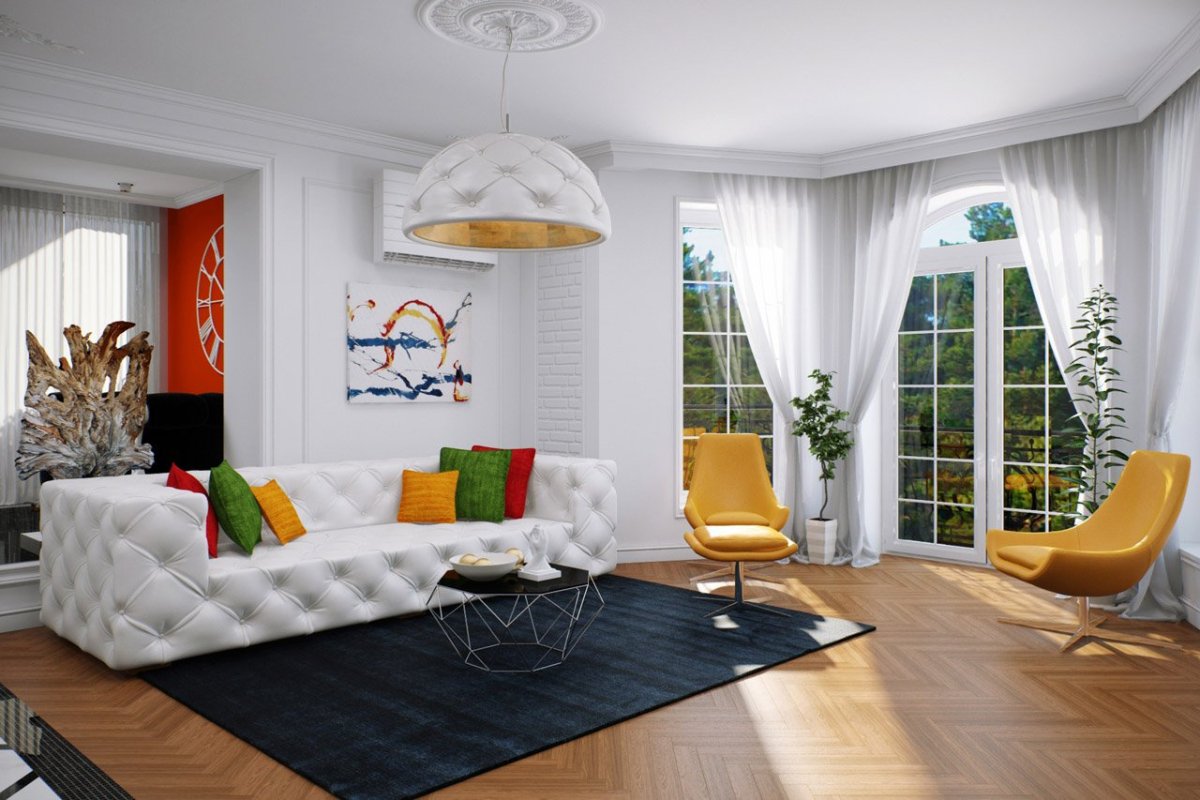 Фьюжен стиль интерьер