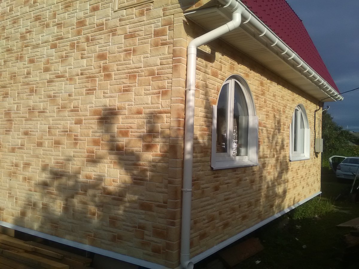 Отделка цоколя