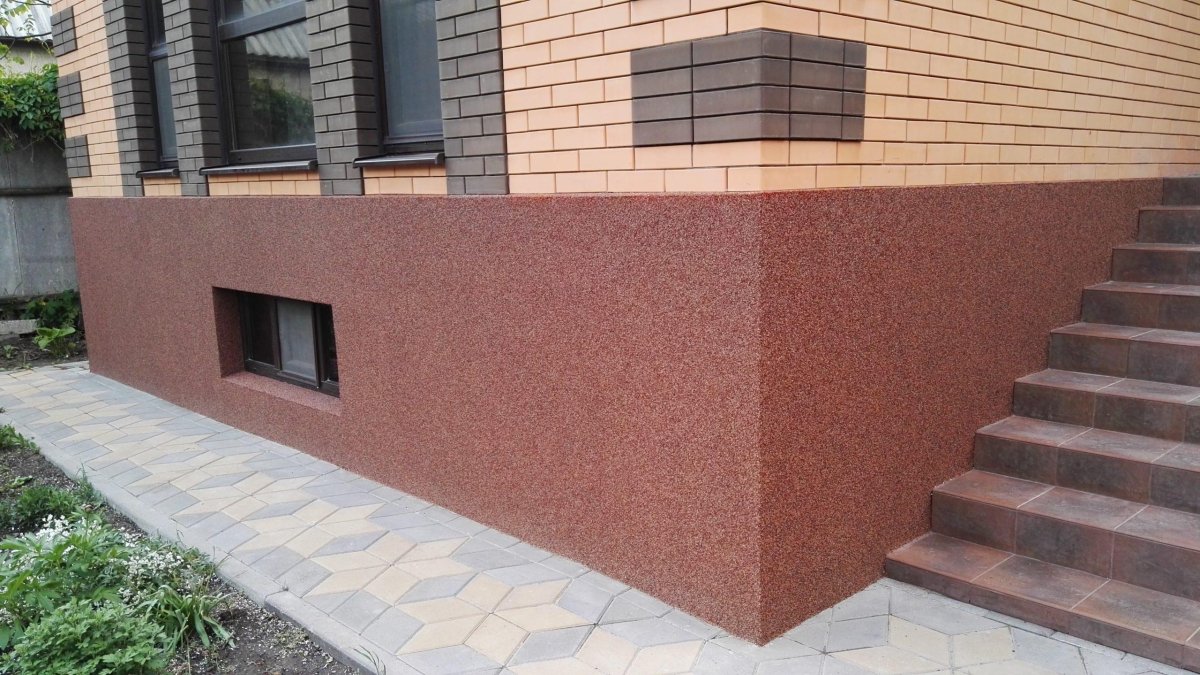 Декоративная штукатурка фасад и цоколь