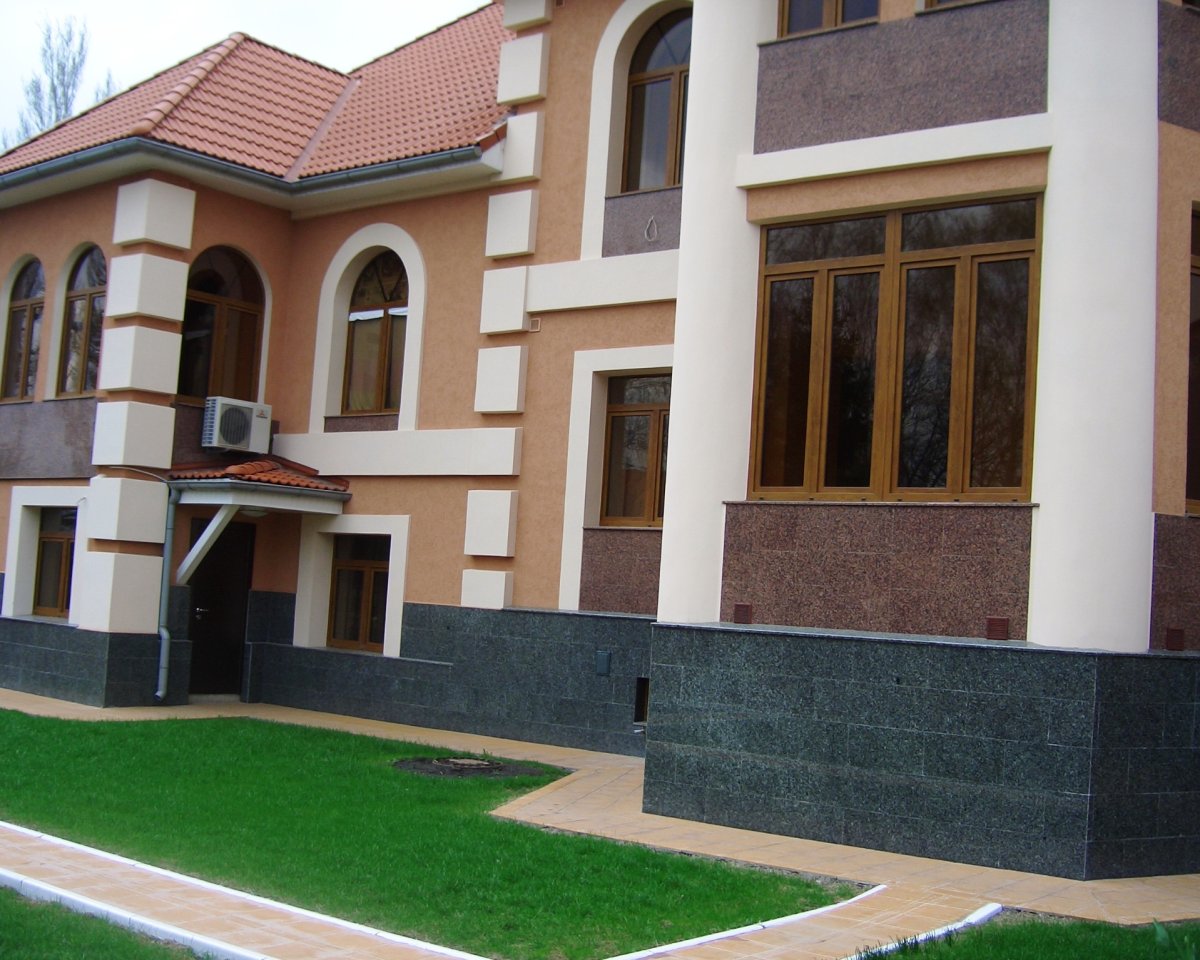 Цокольный металлосайдинг под кирпич