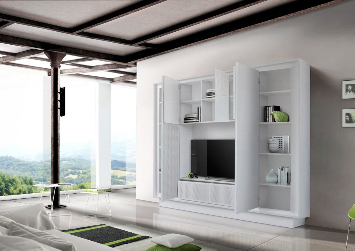 Глянцевая стенка Модерн BMS