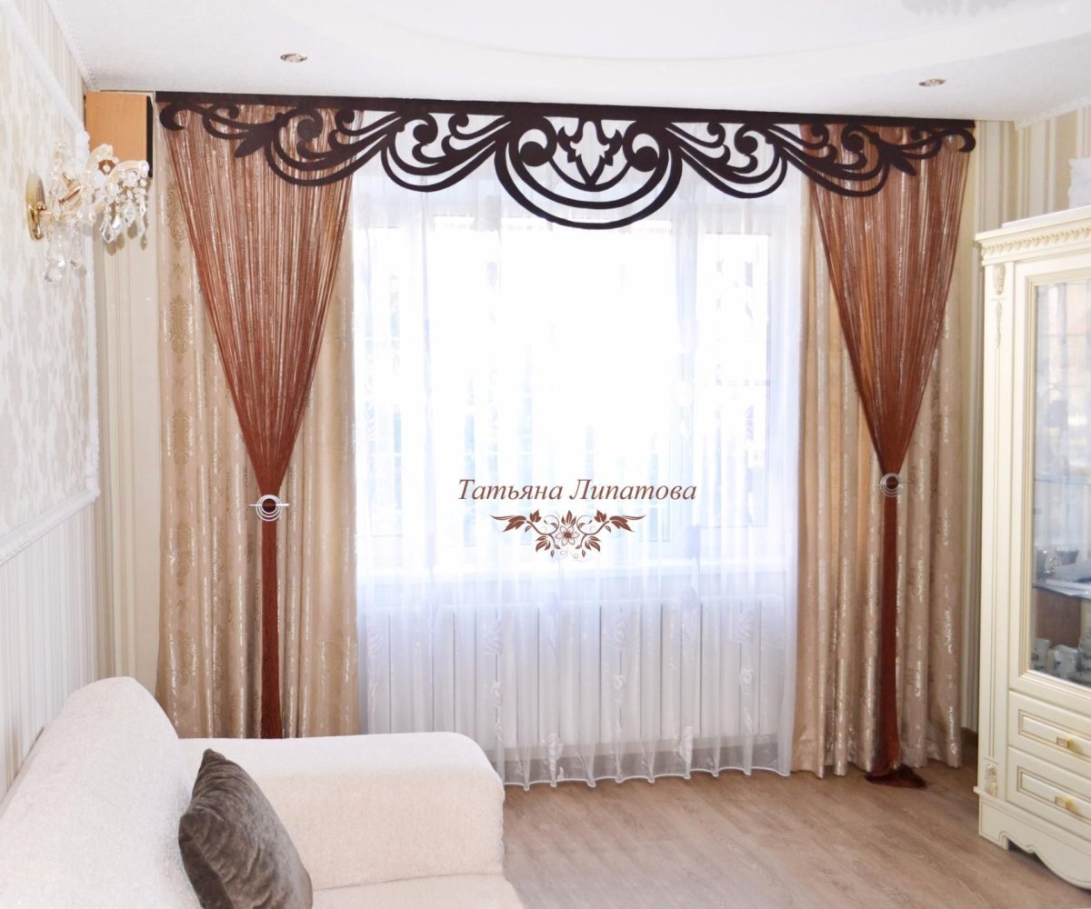 Декор эксперт ажурные ламбрекены