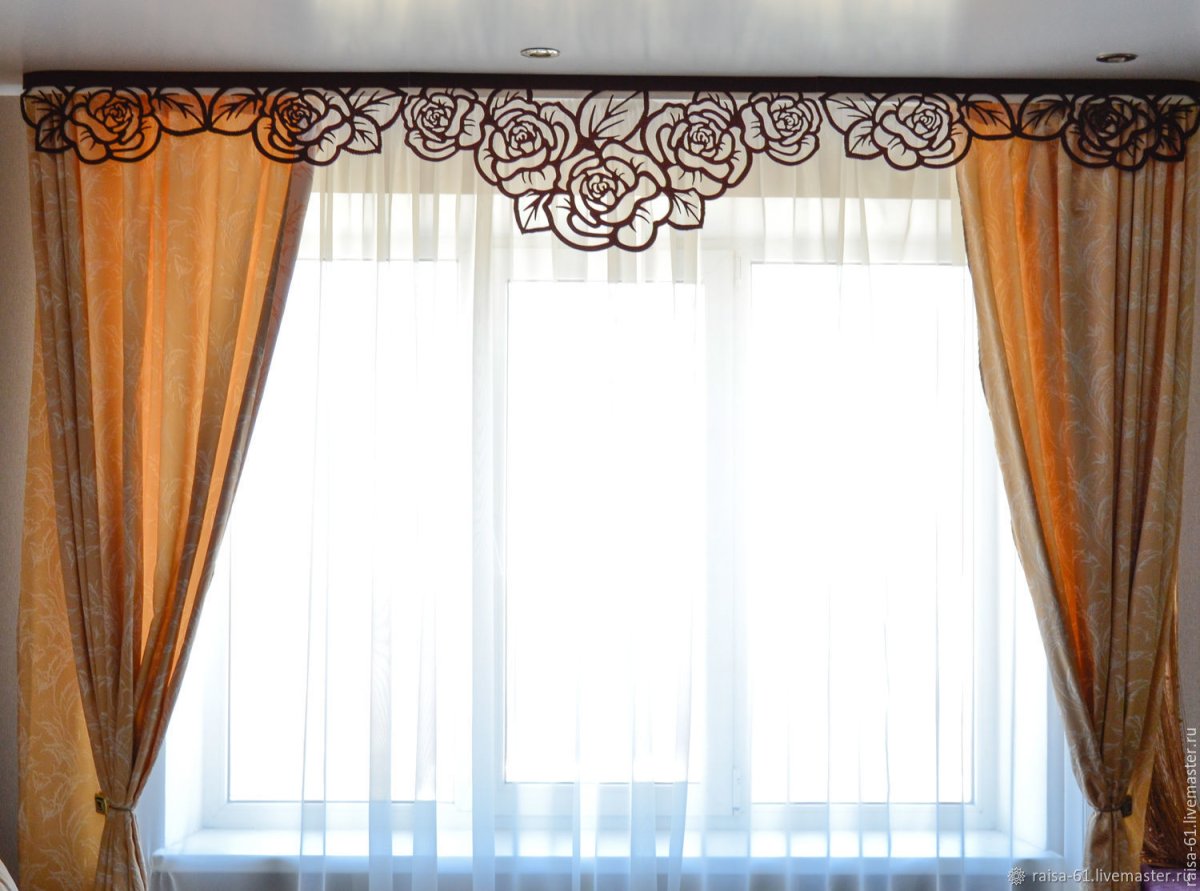 Ажурные ламбрекены Татьяны Липатовой