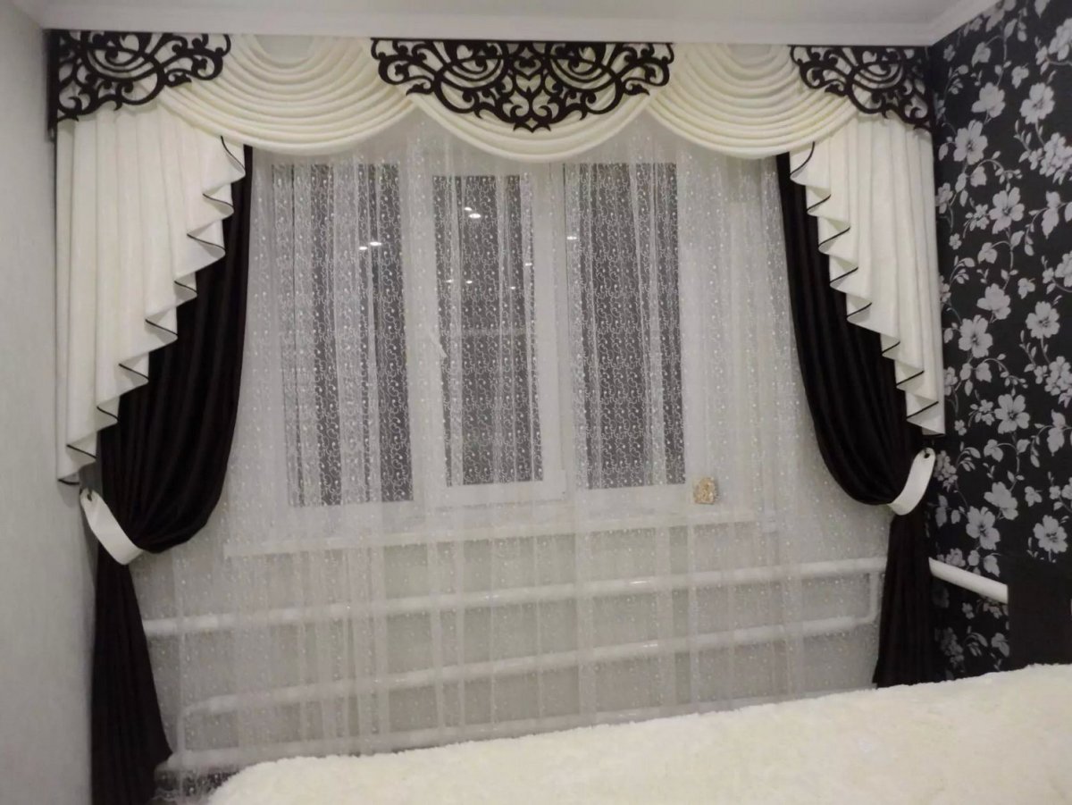 Ажурный ламбрекен