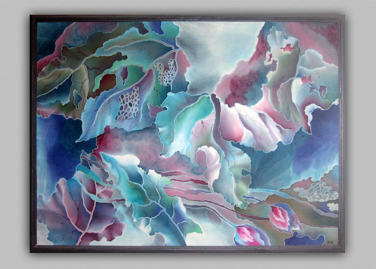 Современный батик в интерьере