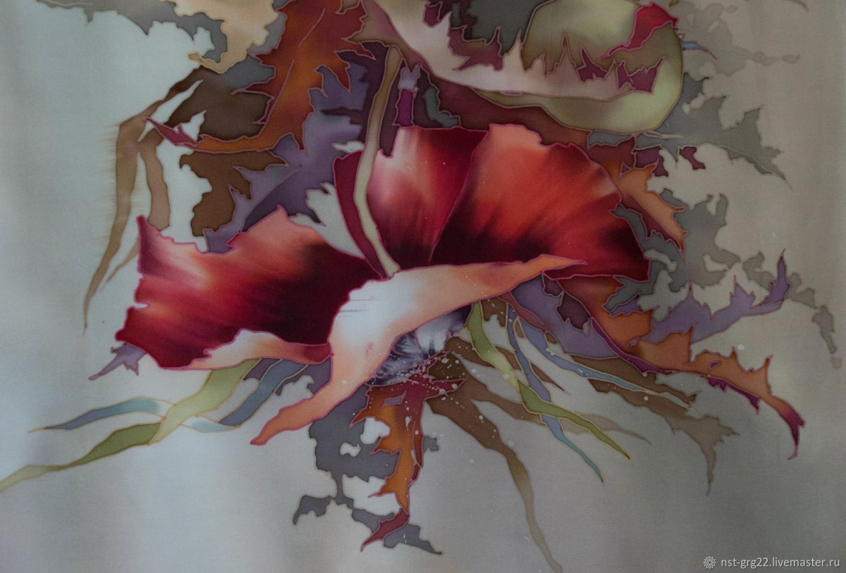 Современный батик в интерьере