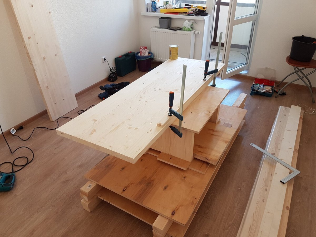 Мебельный щит из фанеры