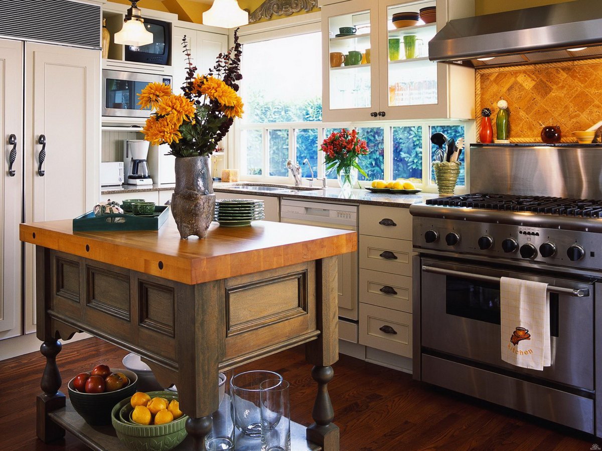 Красивая кухня интерьер