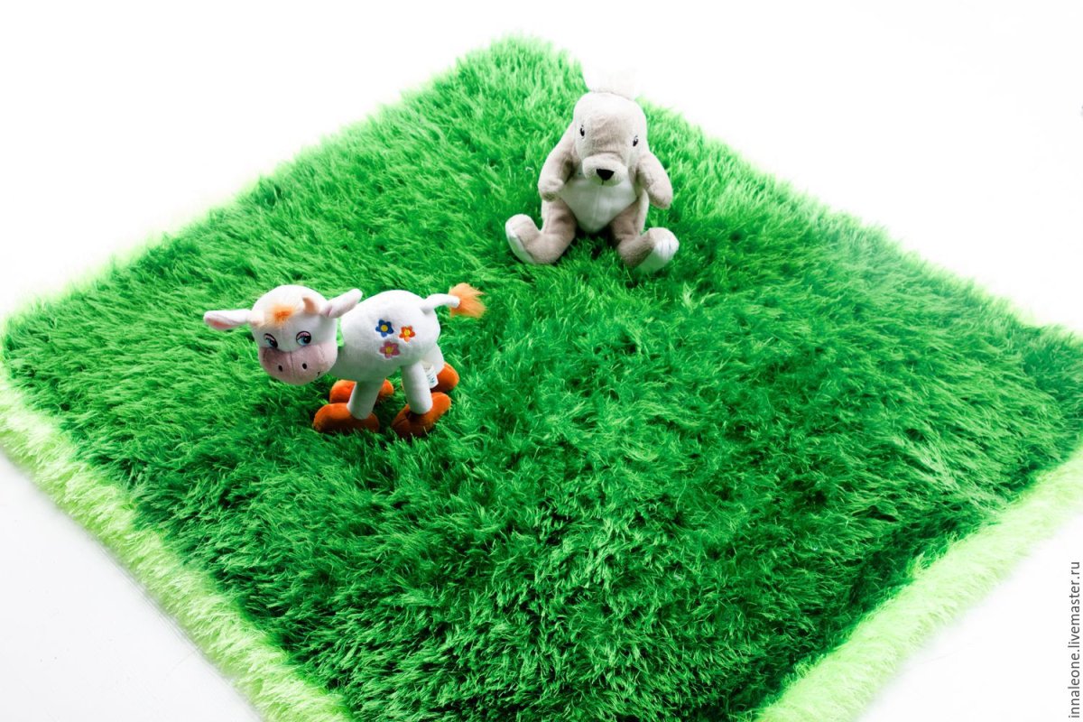 Искусственный газон фон