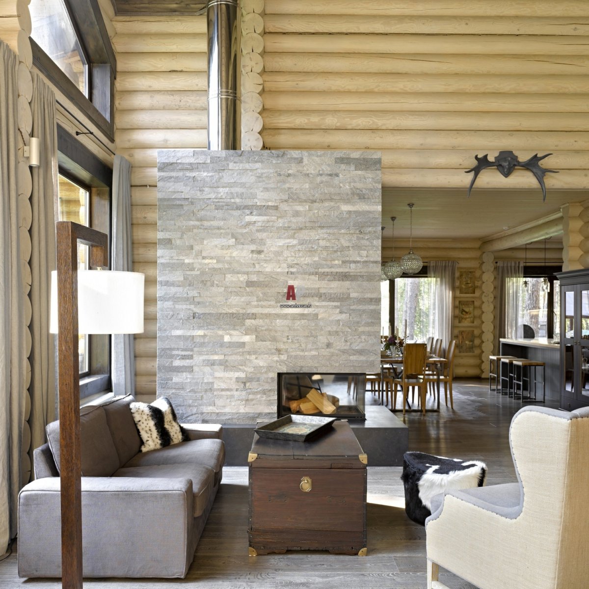 Деревянная комната для девочки