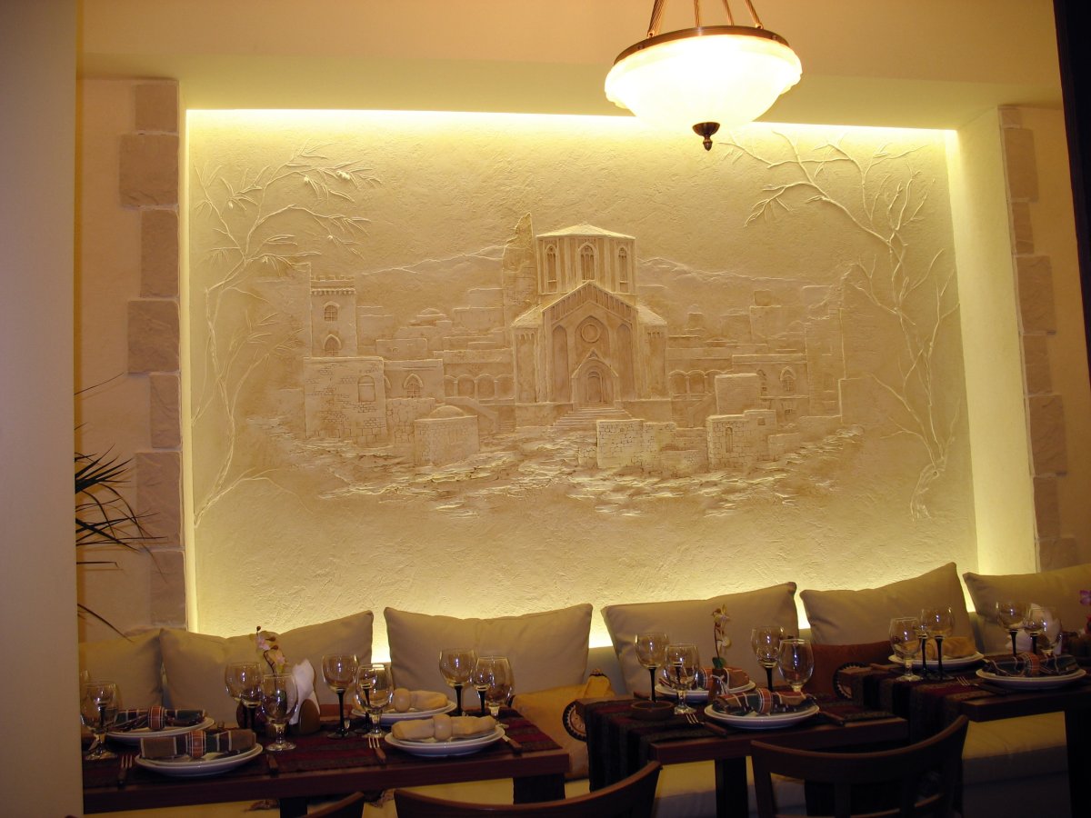 Панно на стену в кафе