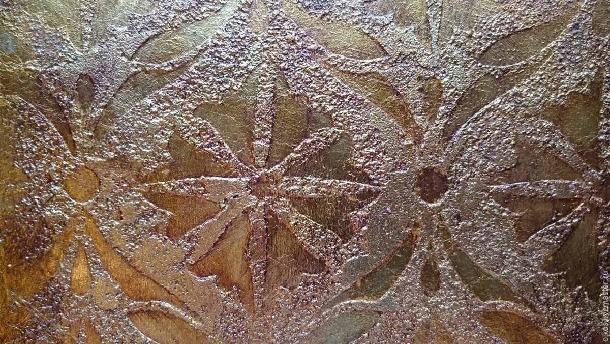 Декоративная штукатурка круги