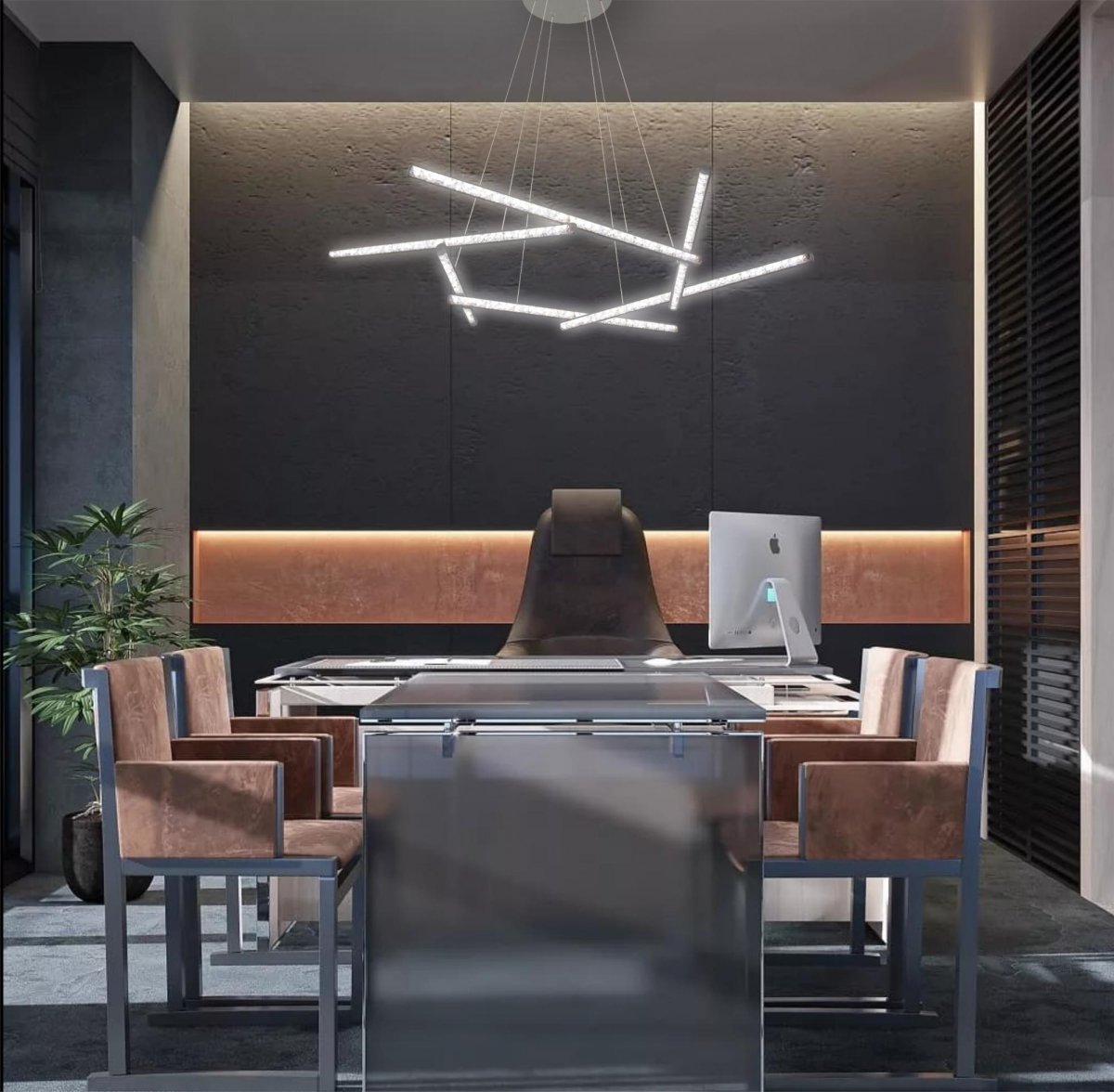 Линейные светильники в интерьере