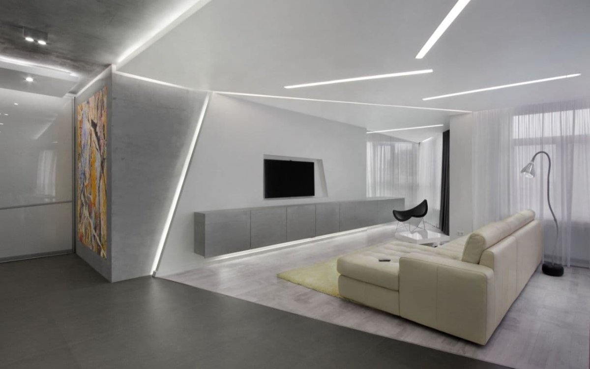 Потолок в стиле Минимализм