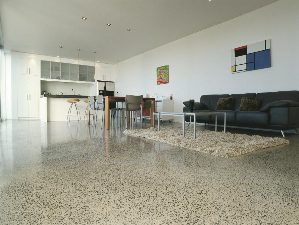 Лофт бетонные стены