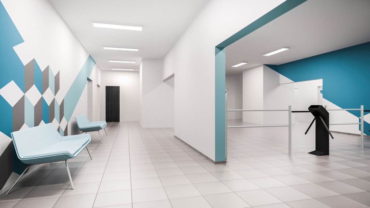 Интерьер комнаты без мебели