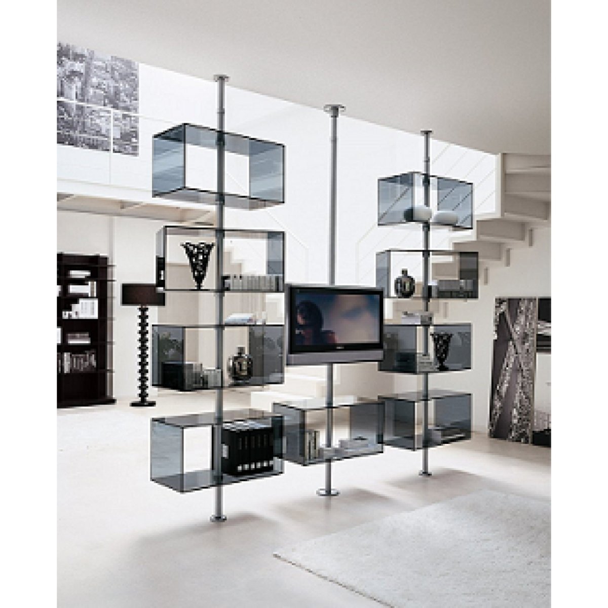 Книжные полки с подсветкой