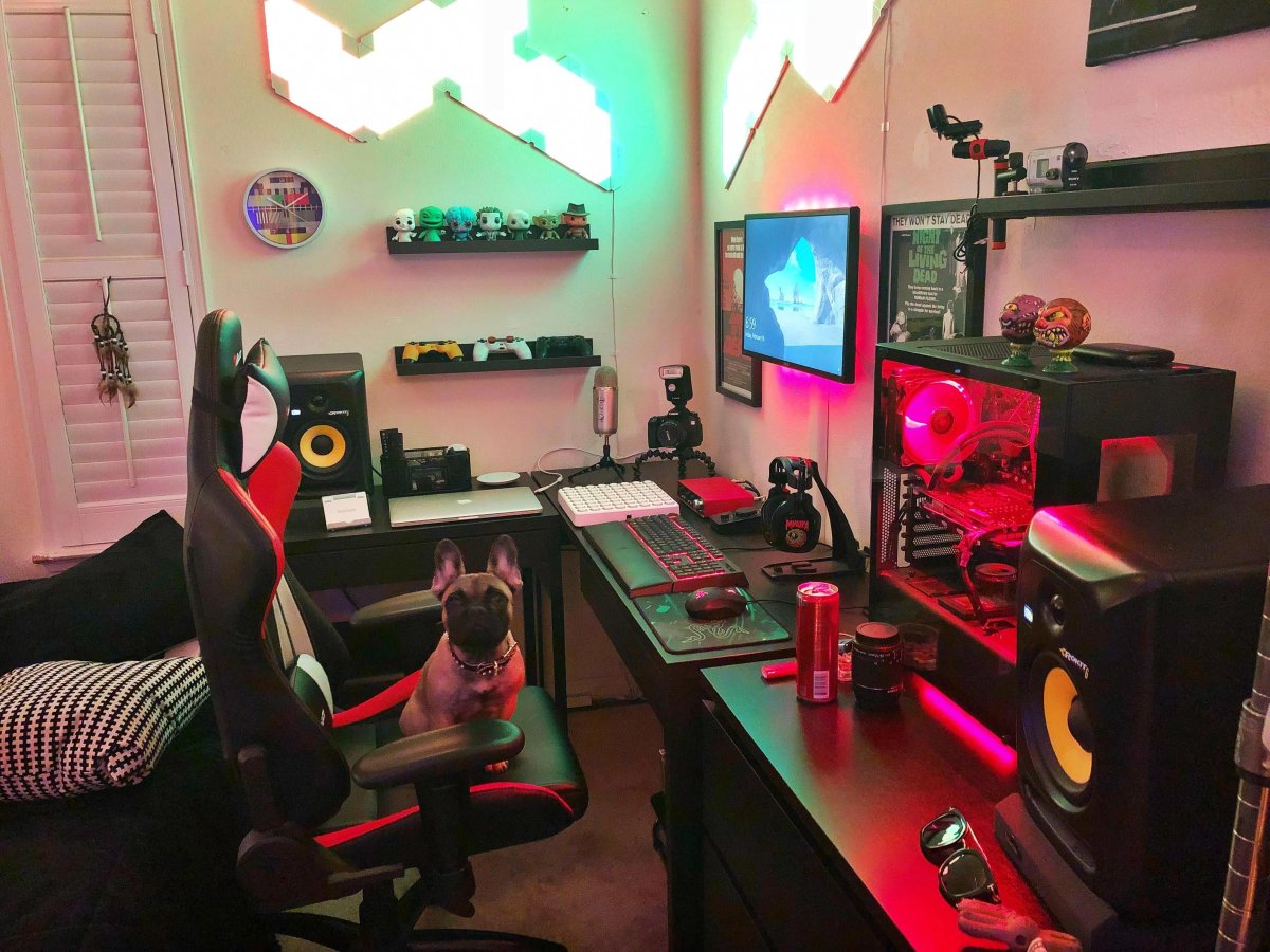 Геймерская комната для подростка