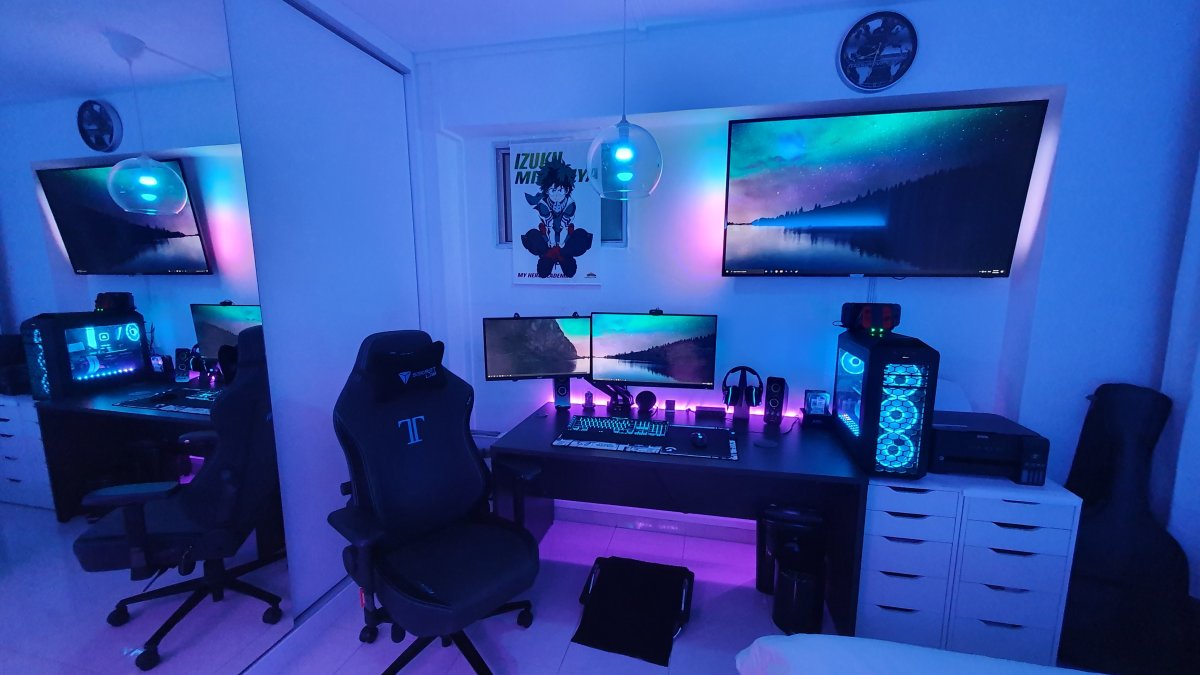 Геймерская комната для подростка