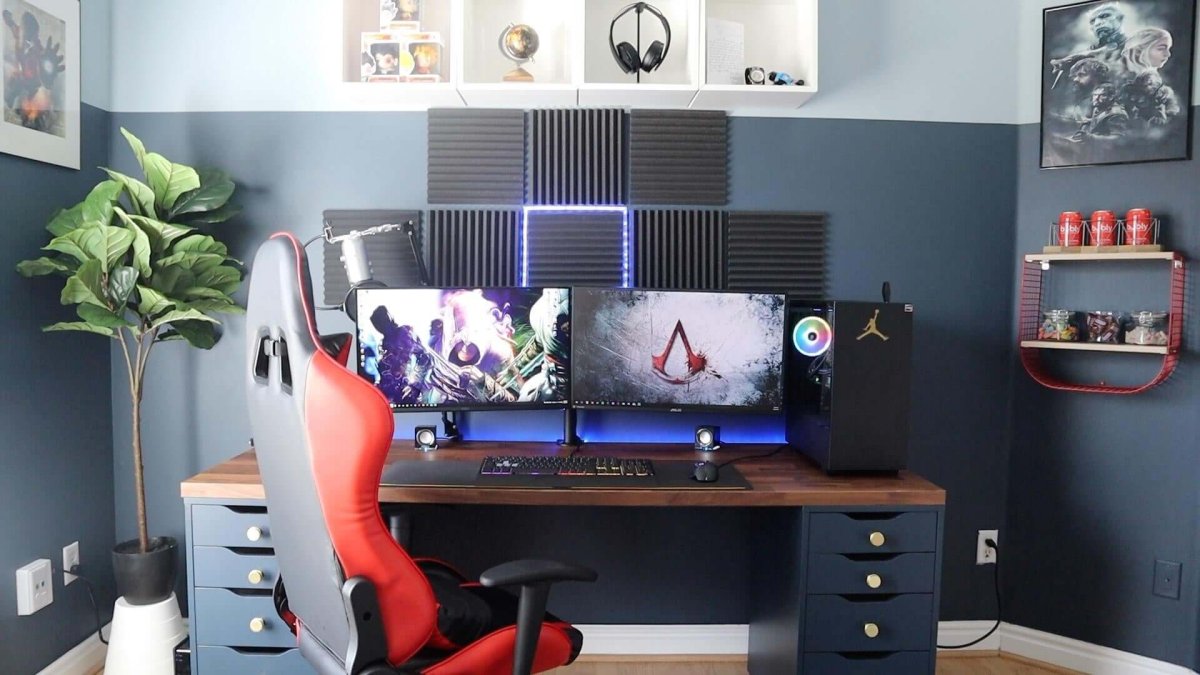 Геймерская спальная комната