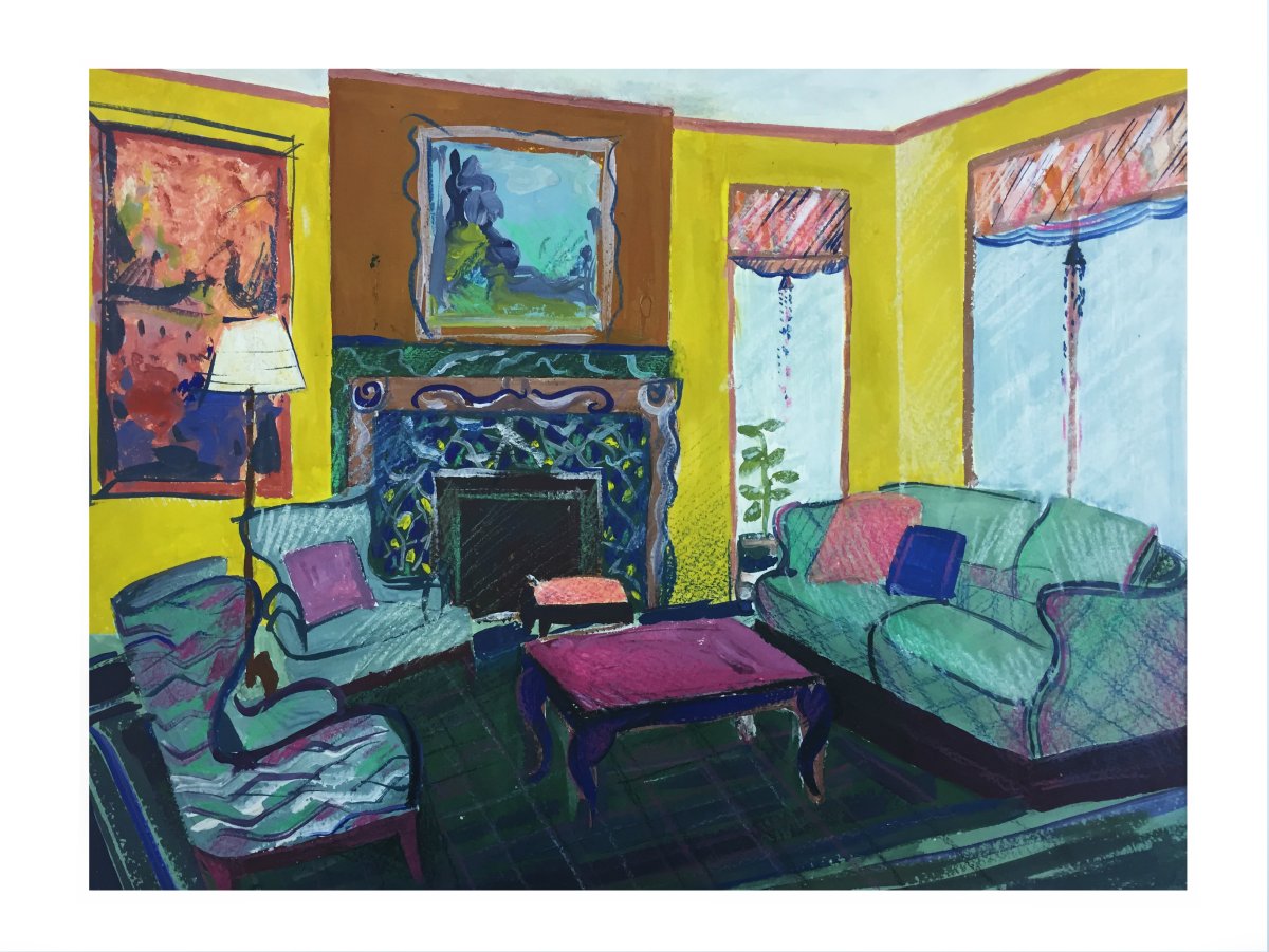 Скетч дизайн детской комнаты