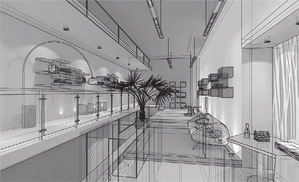 Графика в интерьере