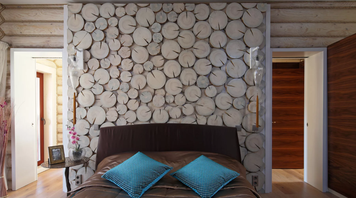 Деревянный декор на стену