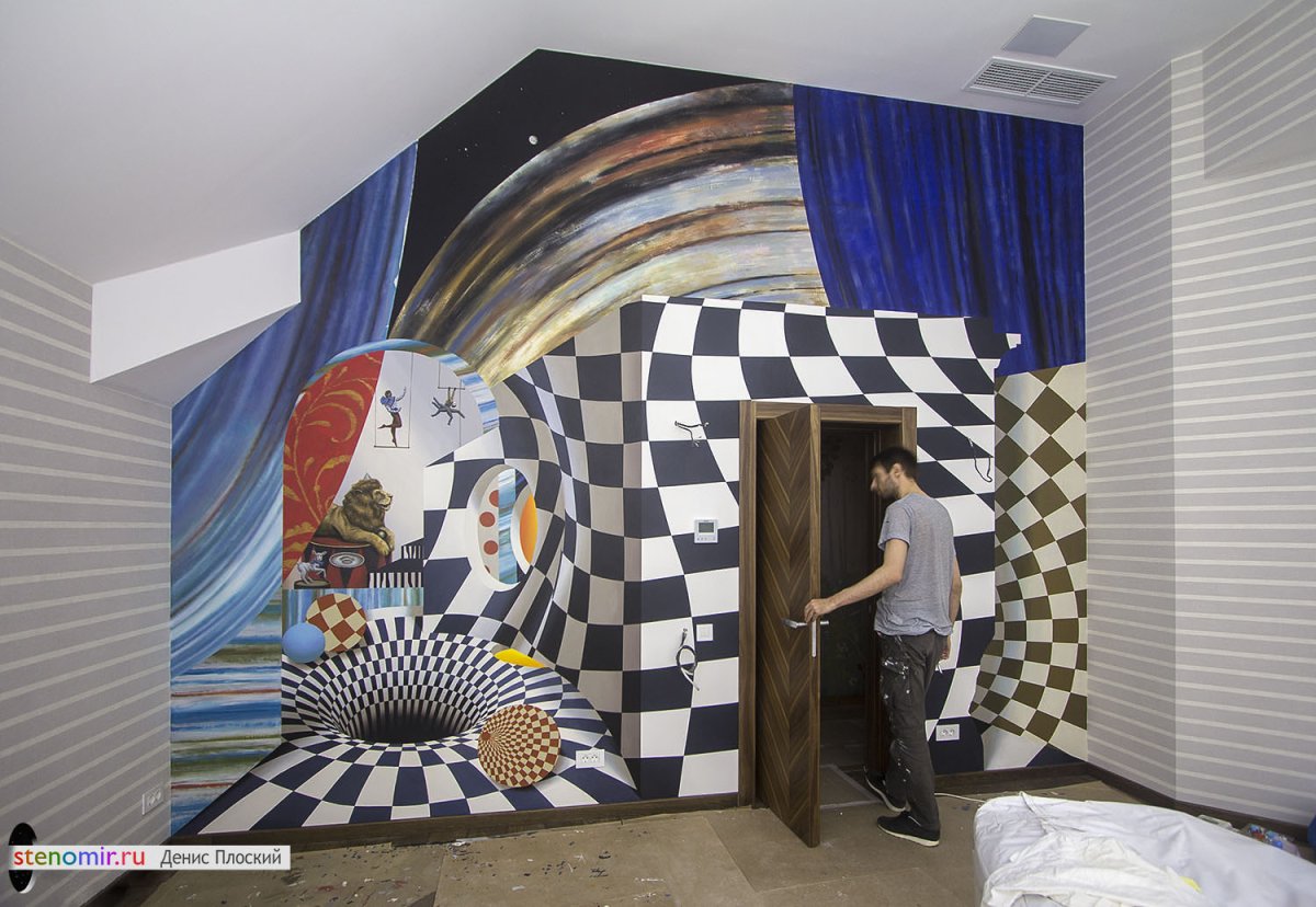 Разрисованные стены