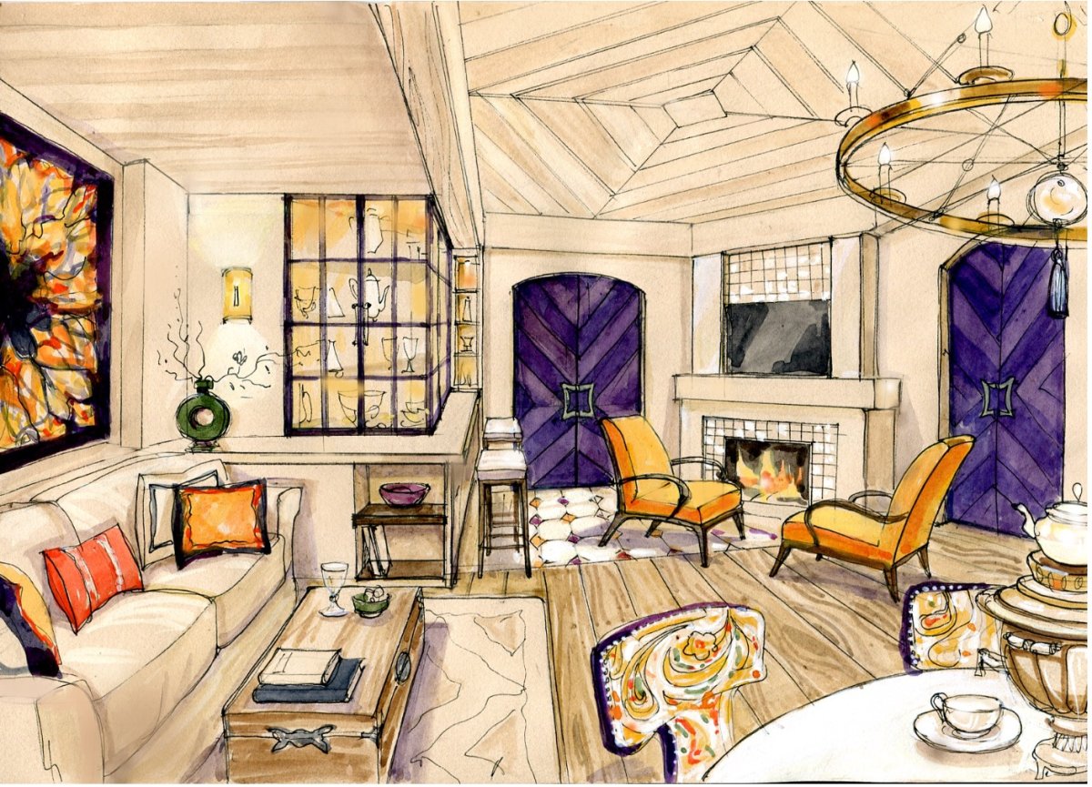 Стилизация интерьера