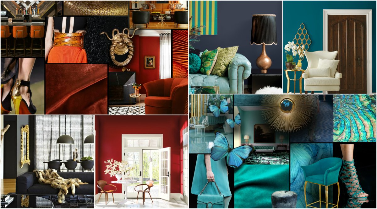 Коллаж интерьера детской