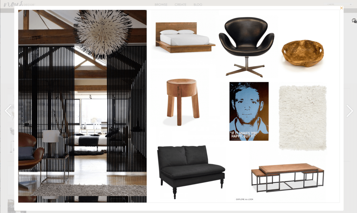 Средиземноморский стиль мудборд