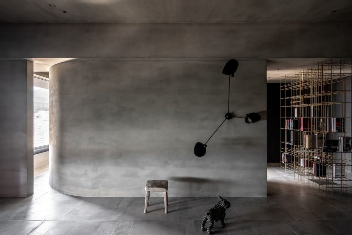 Спальня в аскетичном стиле