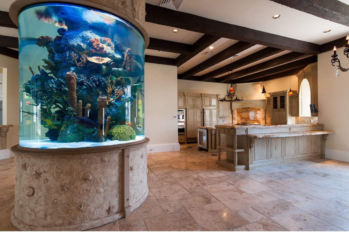 Панно аквариум на стену