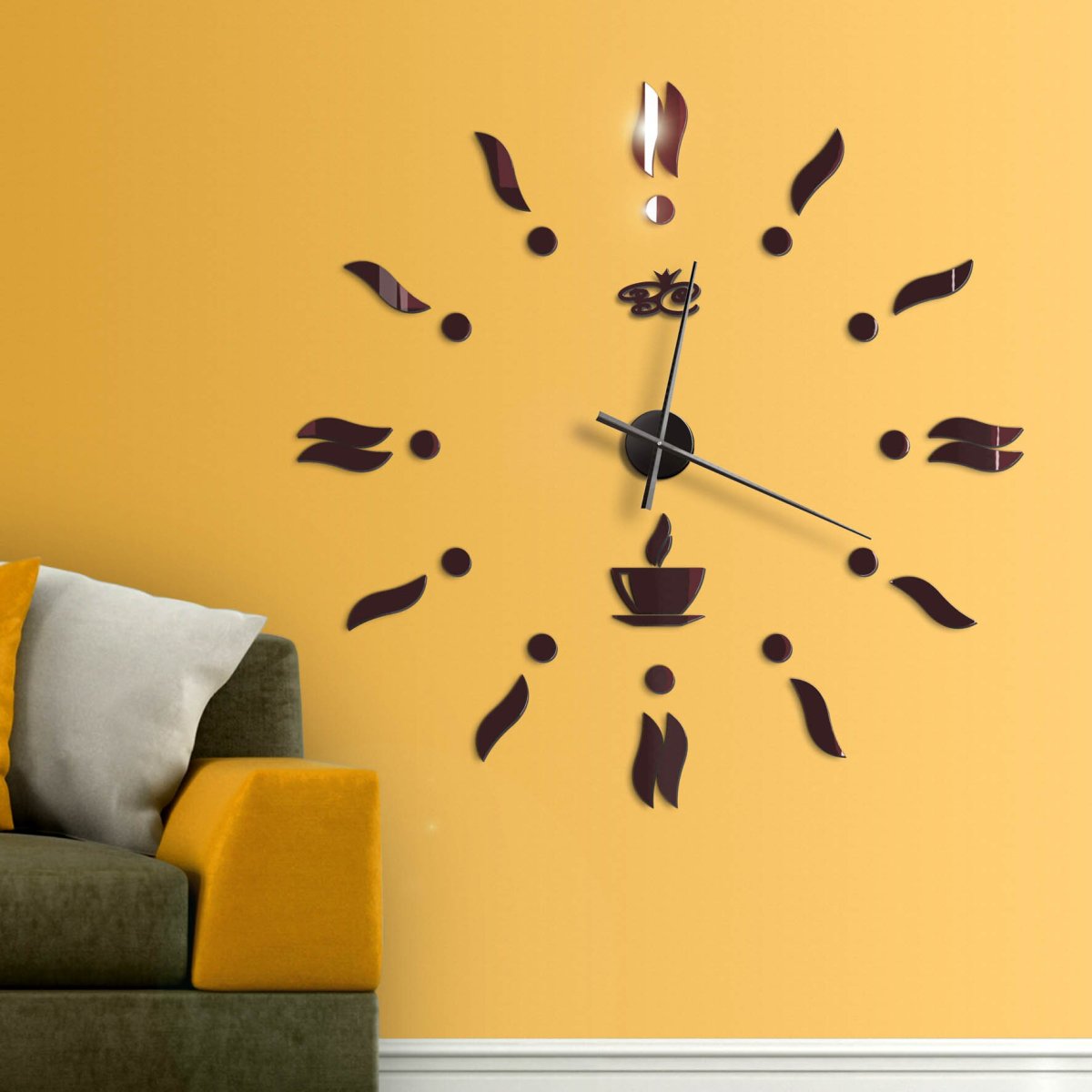 Настенные часы 3д АЛИЭКСПРЕСС