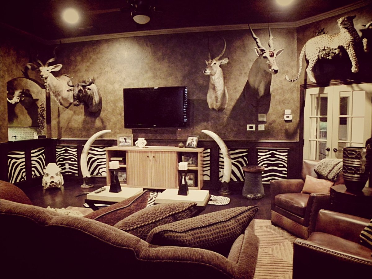 Спальня в деревянном доме