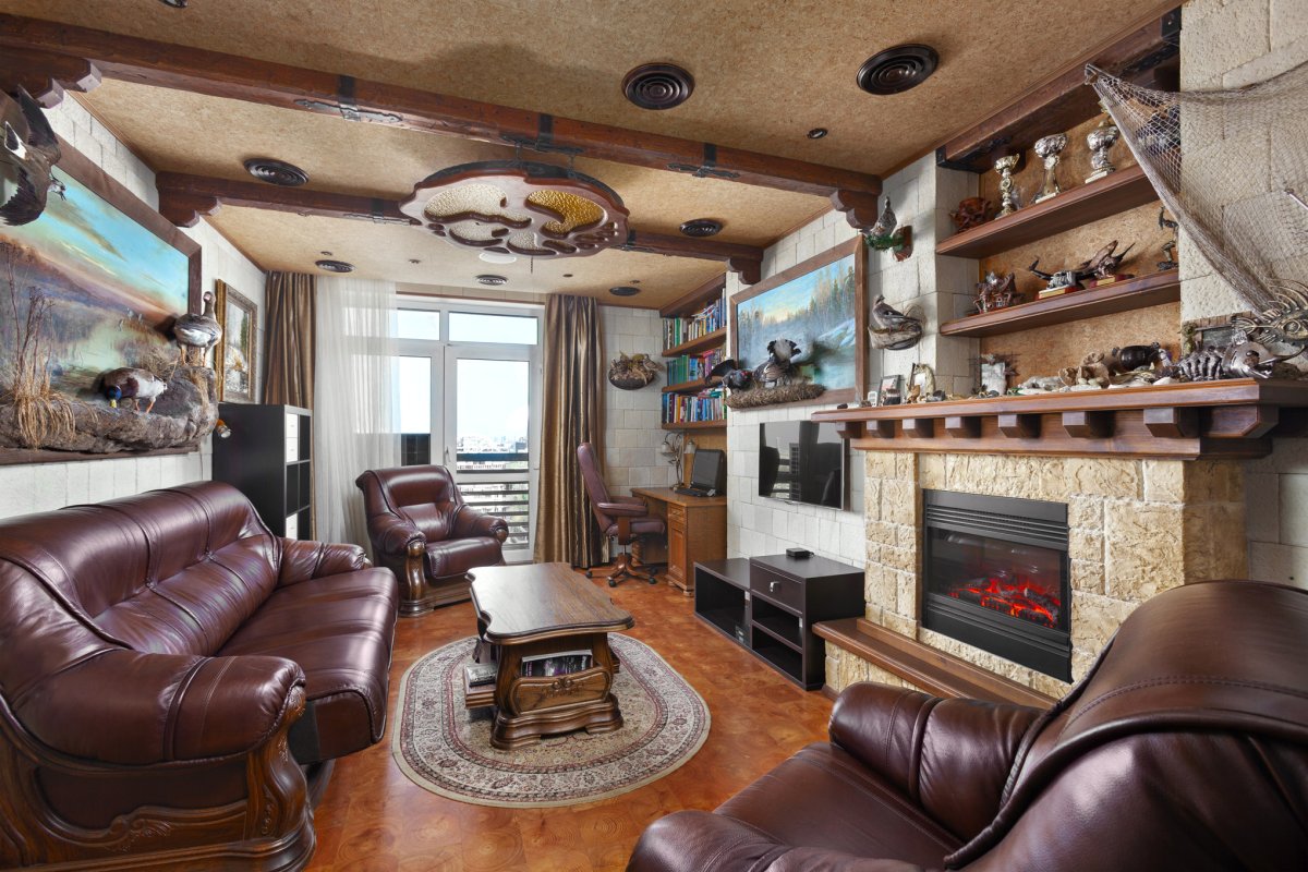 Комната с чучелами