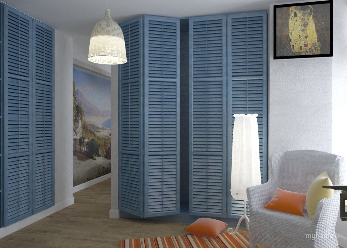 Жалюзийные двери 2500 высота