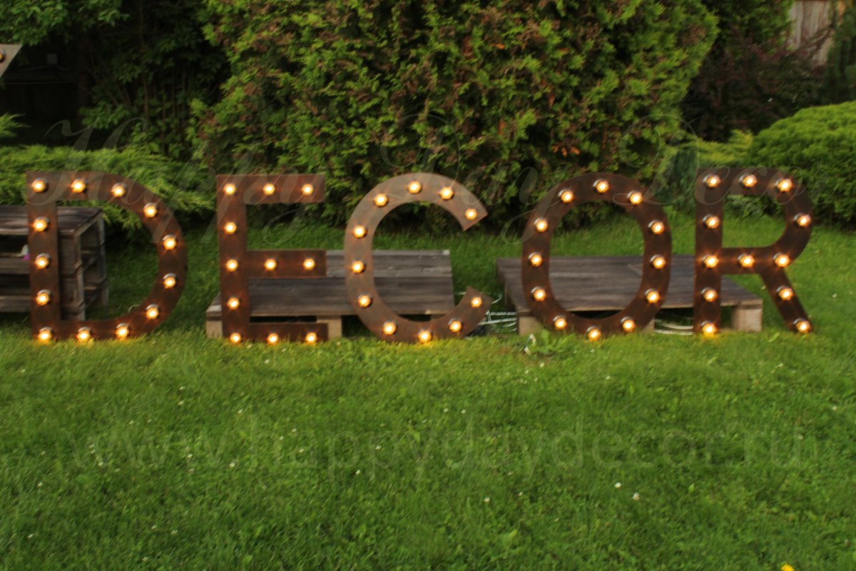 Неоновые надписи