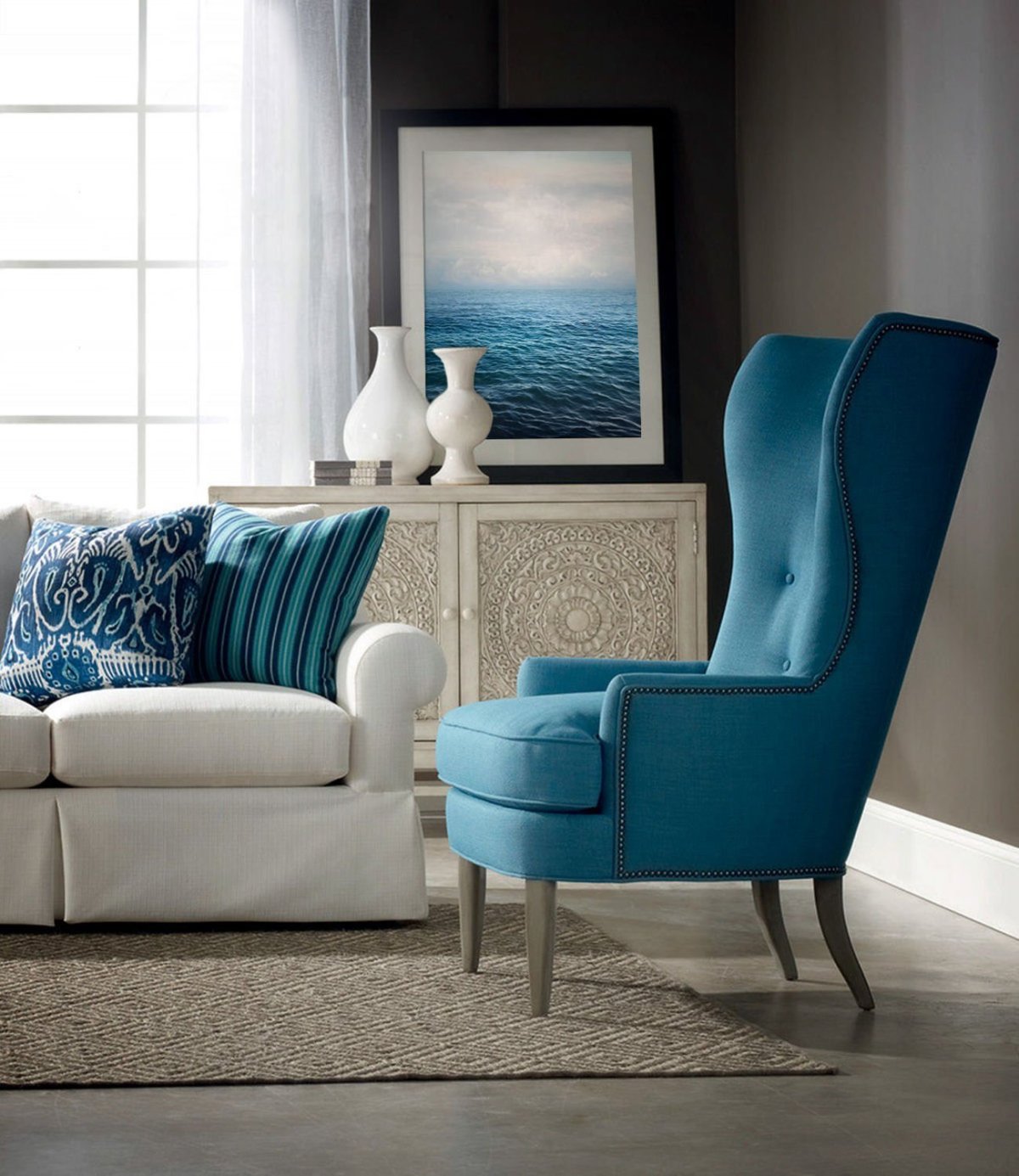 Кресло в интерьере