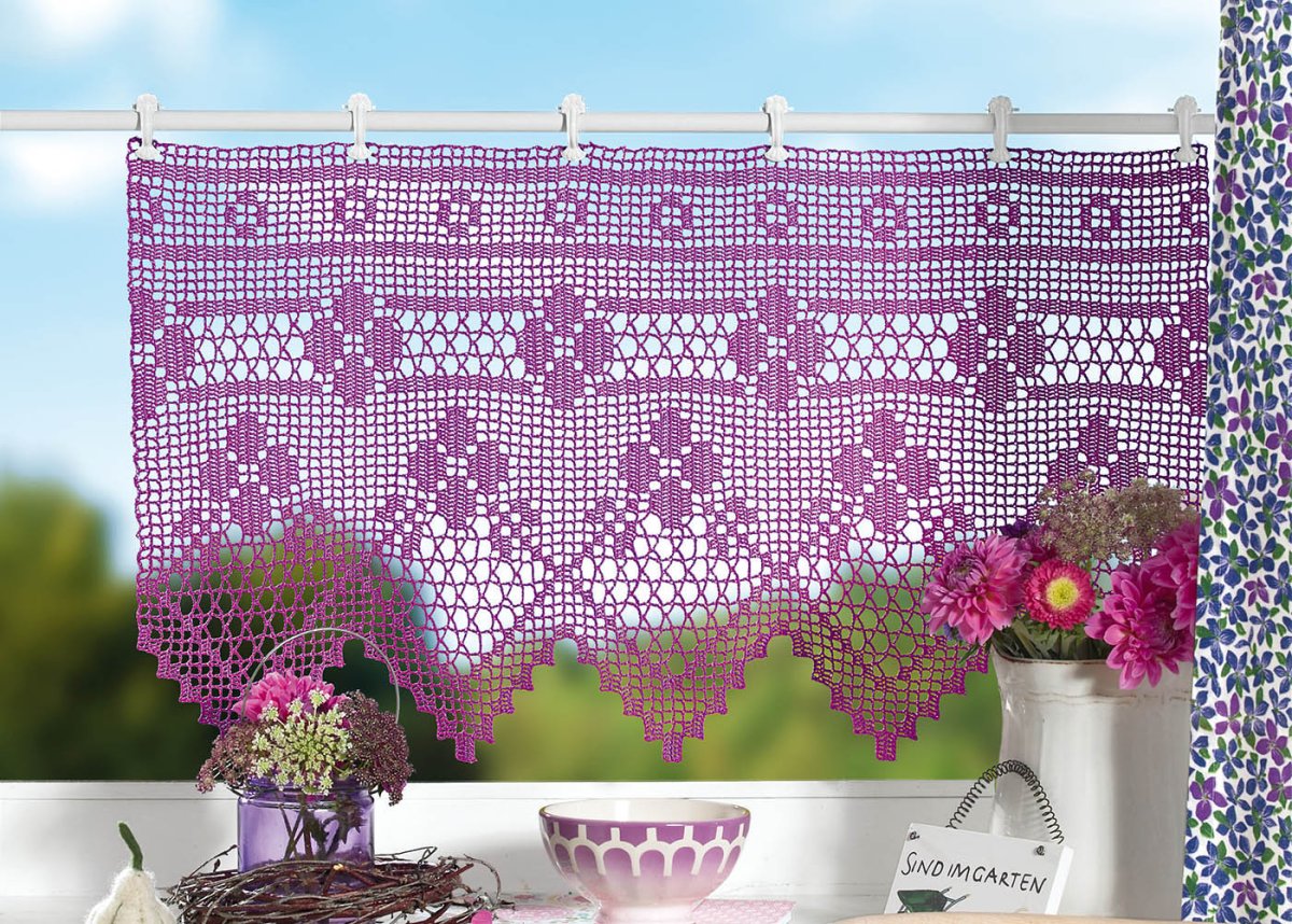 Вязаные интерьерные вещи