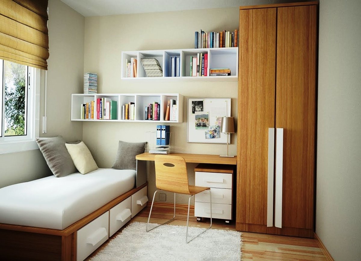 Компактная комната для подростка