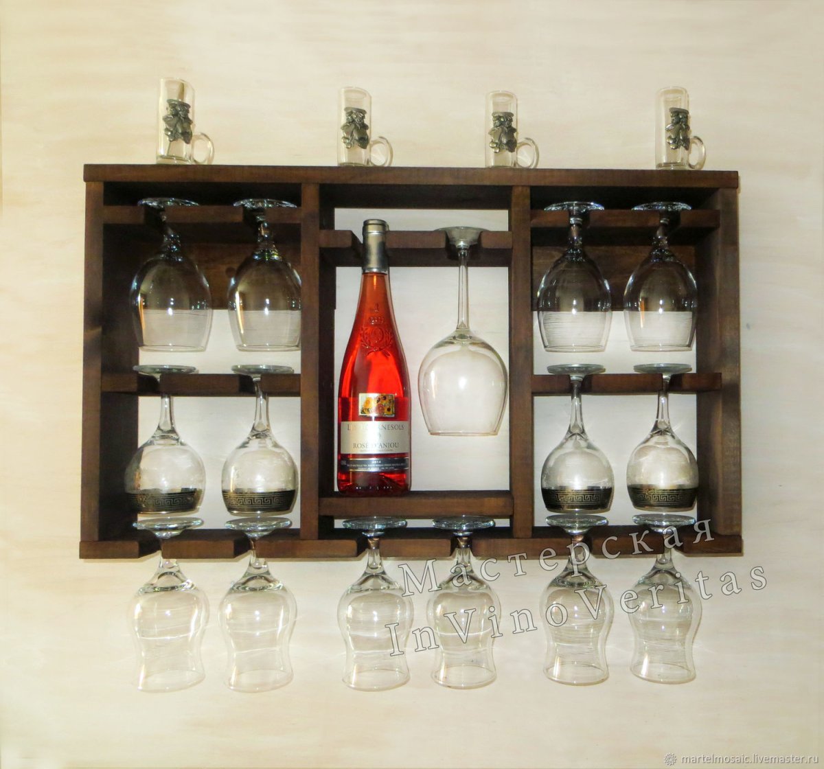 Полка навесная с боковыми крючками CWJ 221