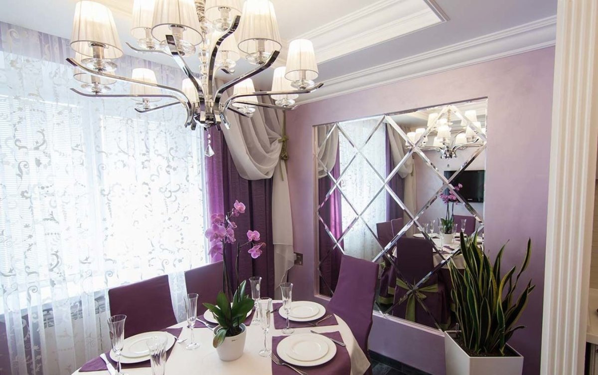 Зеркальное панно в стиле арт деко