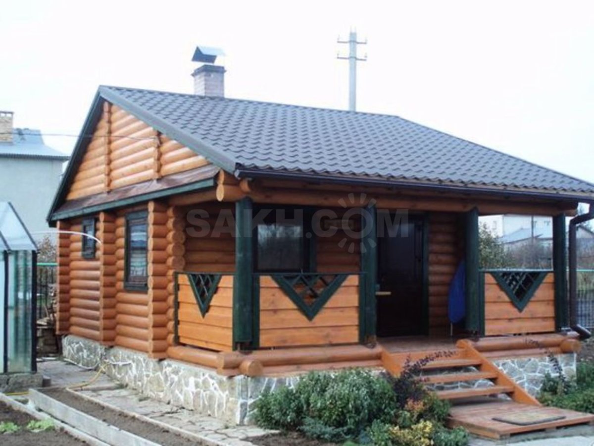 Баня обшитая сайдингом