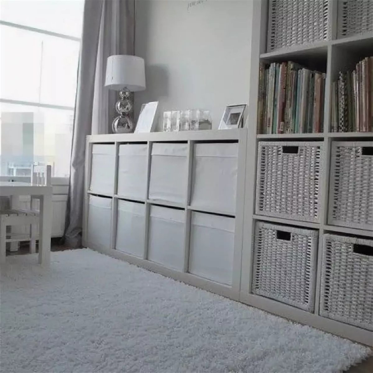 Ikea - Fridlev Фридлев стеллаж, белый, 66x129 см