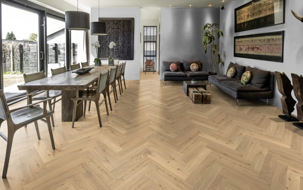 Паркет в интерьере современной квартиры